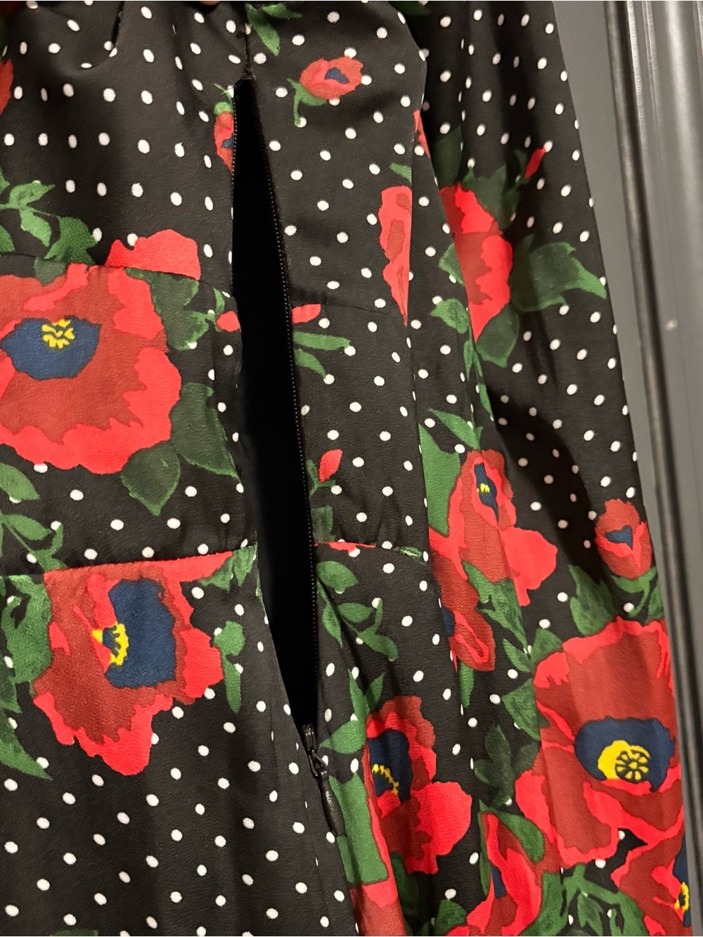 Free People Morning Light Mini Dress With Poppy Floral Print - Picture 7 of 10